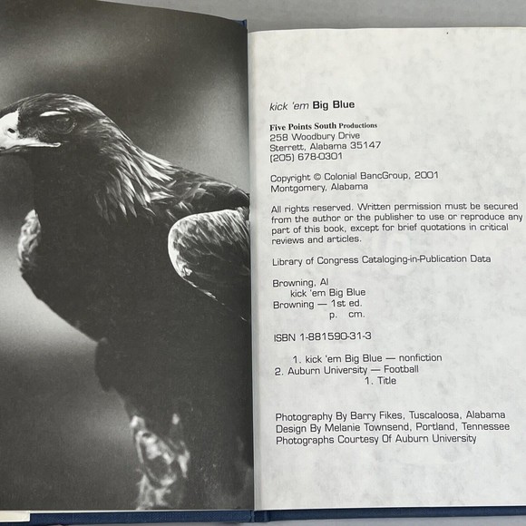 KICK 'EM BIG BLUE: MEMORABLE GAMES AND MEMORABLE NAMES IN By Al Browning - Picture 4 of 6